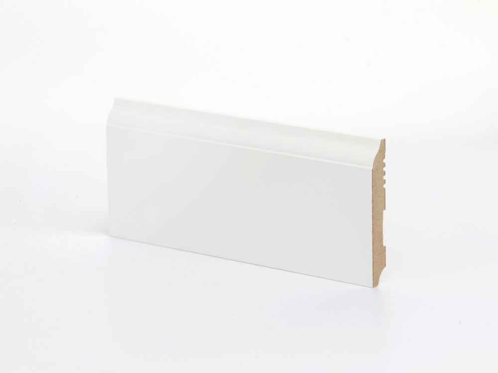 Плинтус МДФ Deartio/Деартио Белый К-18  82х12х2050мм